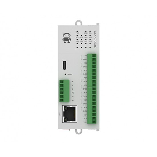 M31-XXXA0008G RJ45, RS485 8AO Distributed Remote IO Host Module Support TCP/RTU M31-XXXA0008G RJ45, RS485 8AO Distributed Remote IO Host Module Support TCP/RTU