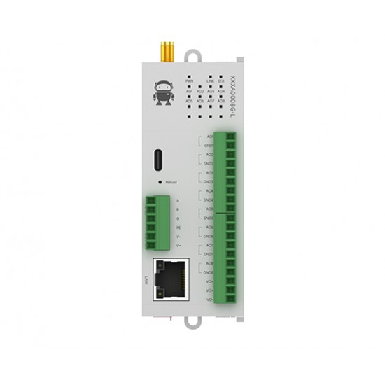 Ebyte M31-XXXA0008G-L Modbus RTU Control LoRa Host 8AO RJ45 RS485 Interface Distributed Wireless Remote IO Module Ebyte M31-XXXA0008G-L Modbus RTU Control LoRa Host 8AO RJ45 RS485 Interface Distributed Wireless Remote IO Module