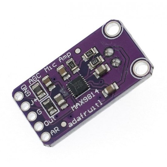 MAX9814 High Performance Microphone AGC Amplifier Module CMA- 4544PF-W MAX9814 High Performance Microphone AGC Amplifier Module CMA- 4544PF-W