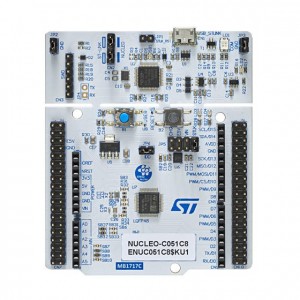NUCLEO-C051C8 STM32 Nucleo-64 development board with STM32C051C8 MCU, supports, Arduino and ST morpho connectivity