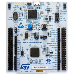 NUCLEO-G491RE STM32 Nucleo-64 development board with STM32G491RE MCU, supports Arduino and ST morpho connectivity