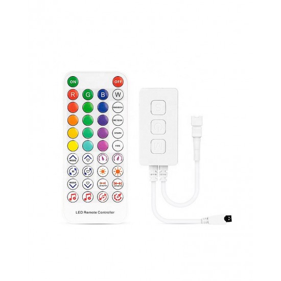 SP611E Bluetooth Music RGB LED Controller For Pixel Strips SP611E Bluetooth Music RGB LED Controller For Pixel Strips