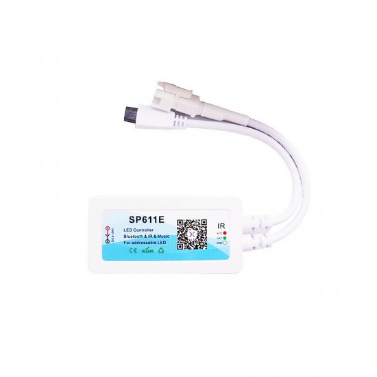 SP611E Bluetooth Music RGB LED Controller For Pixel Strips SP611E Bluetooth Music RGB LED Controller For Pixel Strips