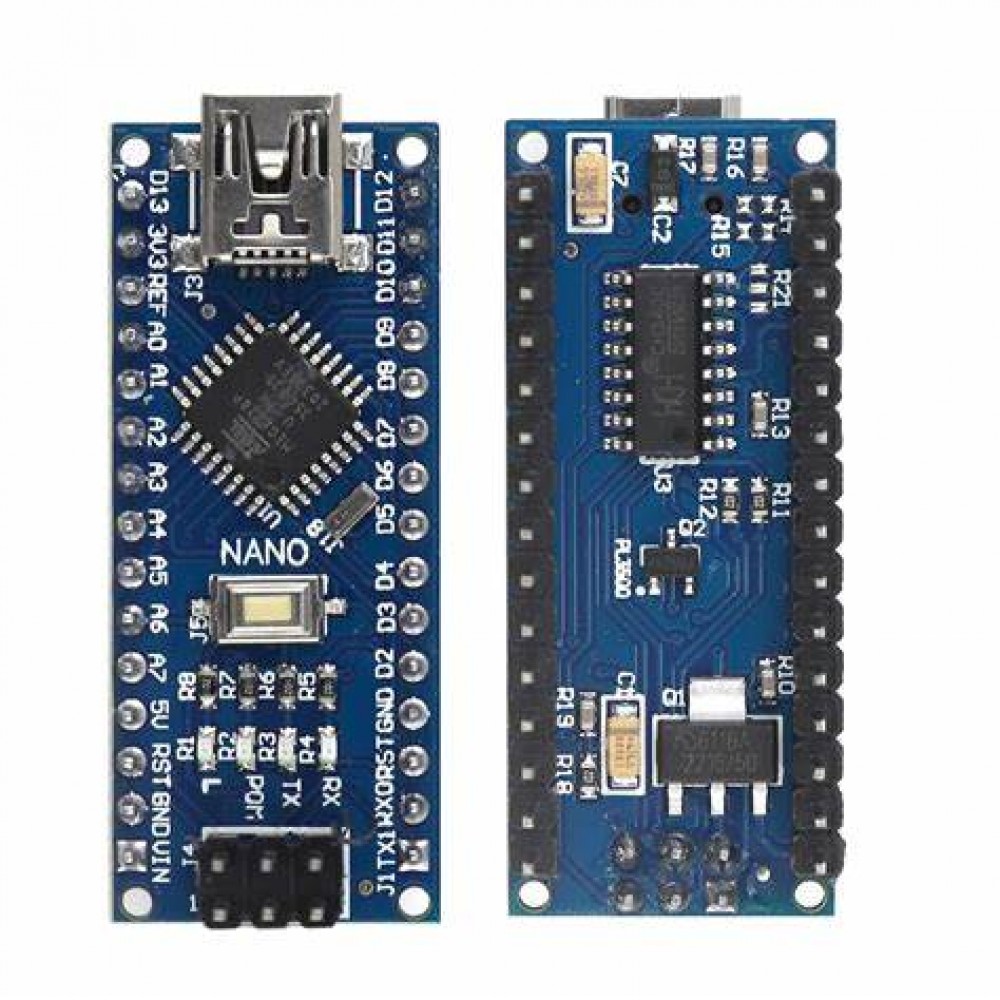Buy Nano Board with Header - Micro B USB Port - Based On ATmega328PB ...