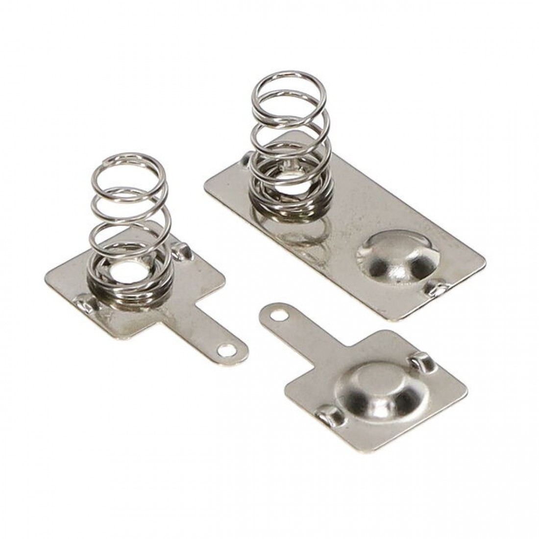 Buy AAA Battery Positive Negative Contact Spring Set PCB Mount Online ...