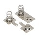 AAA Battery Positive Negative Contact Spring Set PCB Mount
