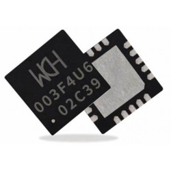 CH32V003F4U6 32-Bit - RISC-V 48MHz - 16KB Flash - Microcontroller IC - QFN-20 CH32V003F4U6 32-Bit - RISC-V 48MHz - 16KB Flash - Microcontroller IC - QFN-20