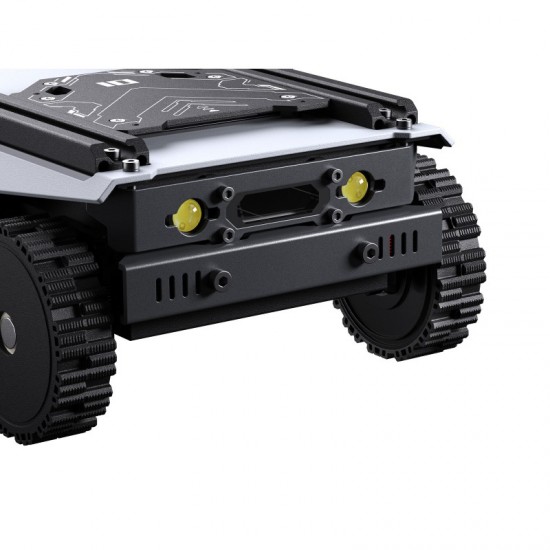 Cobra Flex Universal Modular Drive-by-Wire Chassis, 4 Wheels 4WD Compact Differential Chassis, Hub Motors, Multi-Host Compatible, Fully Open-Source Code