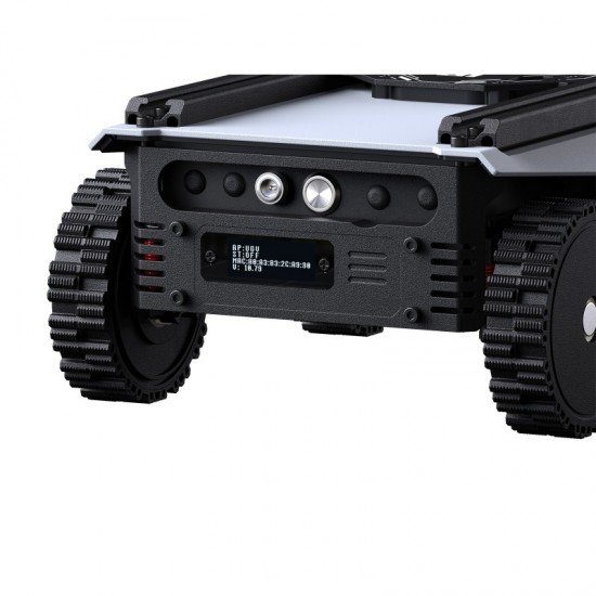 Cobra Flex Universal Modular Drive-by-Wire Chassis, 4 Wheels 4WD Compact Differential Chassis, Hub Motors, Multi-Host Compatible, Fully Open-Source Code