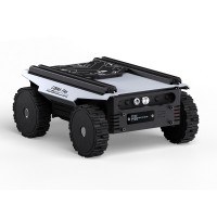 Cobra Flex Universal Modular Drive-by-Wire Chassis, 4 Wheels 4WD Compact Differential Chassis, Hub Motors, Multi-Host Compatible, Fully Open-Source Code