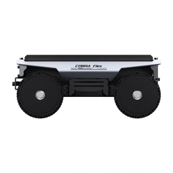 Cobra Flex Universal Modular Drive-by-Wire Chassis, 4 Wheels 4WD Compact Differential Chassis, Hub Motors, Multi-Host Compatible, Fully Open-Source Code