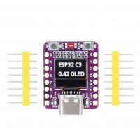 ESP32-C3 OLED Development Board With 0.42 inch OLED Module Ceramic Antenna ESP32 Supermini Development Board WiFi Bluetooth