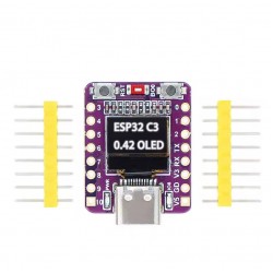 ESP32-C3 OLED Development Board With 0.42 inch OLED Module Ceramic Antenna ESP32 Supermini Development Board WiFi Bluetooth ESP32-C3 OLED Development Board With 0.42 inch OLED Module Ceramic Antenna ESP32 Supermini Development Board WiFi Bluetooth