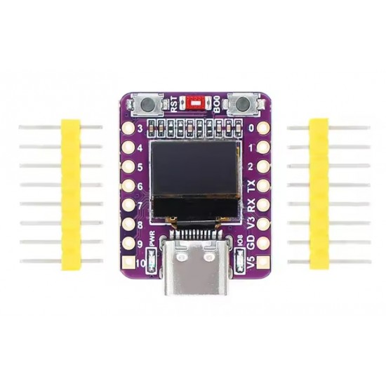 ESP32-C3 OLED Development Board With 0.42 inch OLED Module Ceramic Antenna ESP32 Supermini Development Board WiFi Bluetooth