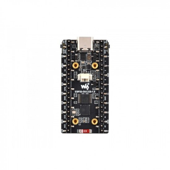 ESP32-C6 1.9inch (No Touch) Display Development Board, 170×320 Pixels, 262K Color, 160MHz Running Frequency RISC-V Single-core Processor, WiFi 6 & Bluetooth, ESP32 With Display