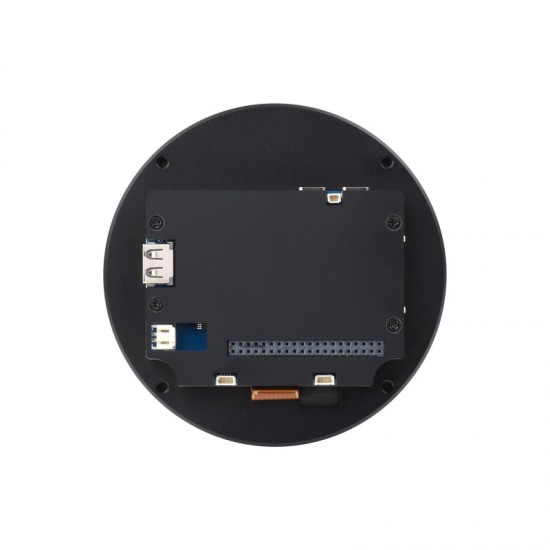 ESP32-P4 3.4 Inch Round Touch Display Development Board, 800 × 800 Resolution, Optical Bonding Toughened Glass Panel, Onboard Dual Microphones, Support Wi-Fi 6 / Bluetooth 5 (LE) ESP32-P4 3.4 Inch Round Touch Display Development Board, 800 × 800 Resolution, Optical Bonding Toughened Glass Panel, Onboard Dual Microphones, Support Wi-Fi 6 / Bluetooth 5 (LE)