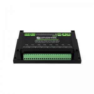 Industrial 8-Channel ESP32-S3 WiFi Relay Module (With PoE Ethernet Port), Onboard isolated RS485 interface, Built-in Xtensa 32-bit LX7 Dual-core Processor, With Multiple Isolation Protection Circuits Industrial 8-Channel ESP32-S3 WiFi Relay Module (With PoE Ethernet Port), Onboard isolated RS485 interface, Built-in Xtensa 32-bit LX7 Dual-core Processor, With Multiple Isolation Protection Circuits