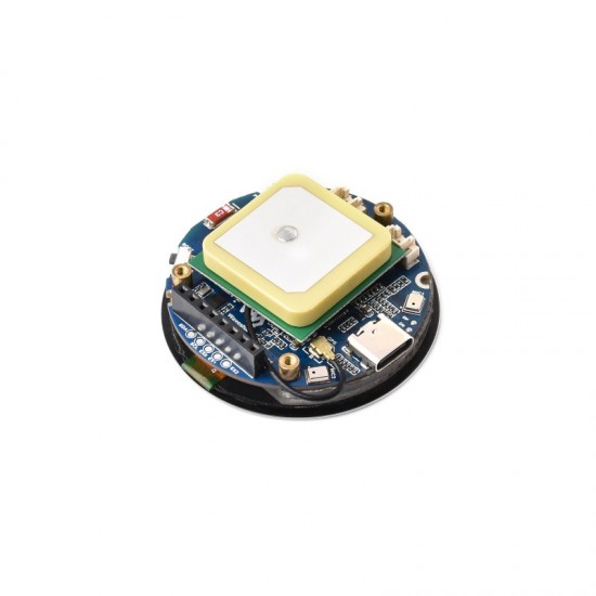 ESP32-S3 1.75inch AMOLED Round Touch Display Development Board (with GPS), 32-bit LX7 Dual-core Processor, 466×466 Pixels, QSPI Interface, Onboard Dual Digital Microphone Array, ESP32 With Display ESP32-S3 1.75inch AMOLED Round Touch Display Development Board (with GPS), 32-bit LX7 Dual-core Processor, 466×466 Pixels, QSPI Interface, Onboard Dual Digital Microphone Array, ESP32 With Display