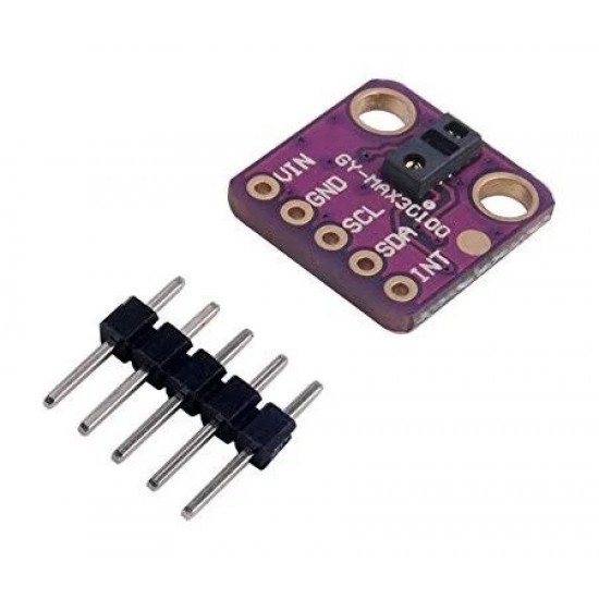GY-MAX30100 Pulse Oximeter Heart Rate Sensor Development Board GY-MAX30100 Pulse Oximeter Heart Rate Sensor Development Board
