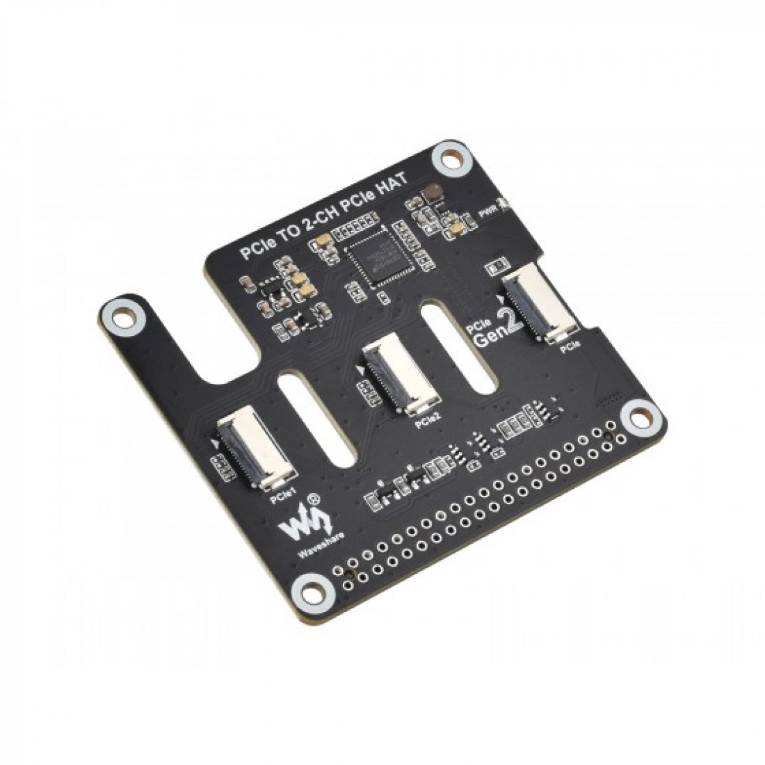 Buy 2-Ch PCIe FFC Adapter Board For Raspberry Pi 5 Online in India at ...