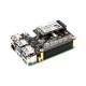 PCIe To USB 3.2 Gen1 And M.2 HAT For Raspberry Pi 5, Supports NVMe Protocol Solid State Drive, Expands 4-Ch USB 3.2 Ports, High-speed Reading / Writing, HAT+ Standard PCIe To USB 3.2 Gen1 And M.2 HAT For Raspberry Pi 5, Supports NVMe Protocol Solid State Drive, Expands 4-Ch USB 3.2 Ports, High-speed Reading / Writing, HAT+ Standard