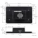 Protective Case For Raspberry Pi 7inch Touch Display 2 And Raspberry Pi 5, Compatible With Multiple 7inch Screens, Supports Installing Raspberry Pi HATs