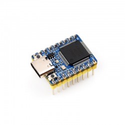 Waveshare RA4M1-Zero Mini Development Board (Pre-Soldered header), Based On 32-bit MCU-RA4M1, 48MHz Operating Frequency, Built-in FPU, Supports Firmware Encryption Waveshare RA4M1-Zero Mini Development Board (Pre-Soldered header), Based On 32-bit MCU-RA4M1, 48MHz Operating Frequency, Built-in FPU, Supports Firmware Encryption