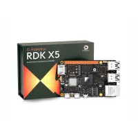 D-Robotics RDK X5 Development Board, Powered By Sunrise 5 Chip, Octa-core Cortex A55 Processor, 10 TOPS Computing Power, 8GB RAM