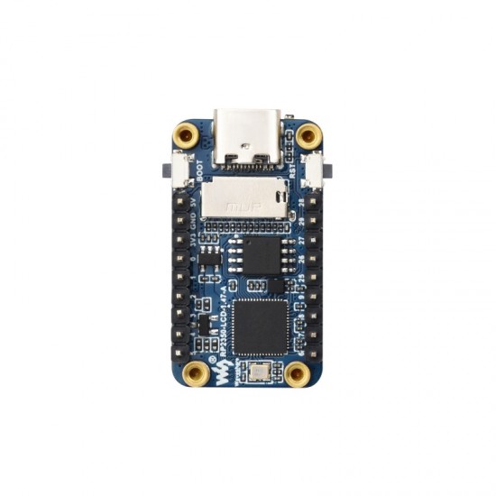 RP2350 1.47inch Display Development Board, 172×320, 262K Color, Based On RP2350 Dual-core & Dual-architecture Microcontroller, With Colorful RGB LED, With soldered Header Pins RP2350 1.47inch Display Development Board, 172×320, 262K Color, Based On RP2350 Dual-core & Dual-architecture Microcontroller, With Colorful RGB LED, With soldered Header Pins
