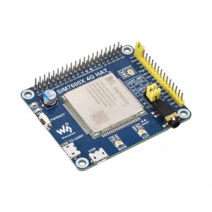 SIM7600NA-H 4G HAT For Raspberry Pi, LTE Cat-4 4G Support, GNSS Positioning, for North America SIM7600NA-H 4G HAT For Raspberry Pi, LTE Cat-4 4G Support, GNSS Positioning, for North America