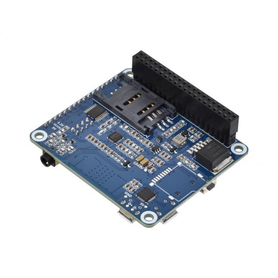 SIM7600NA-H 4G HAT For Raspberry Pi, LTE Cat-4 4G Support, GNSS Positioning, for North America SIM7600NA-H 4G HAT For Raspberry Pi, LTE Cat-4 4G Support, GNSS Positioning, for North America