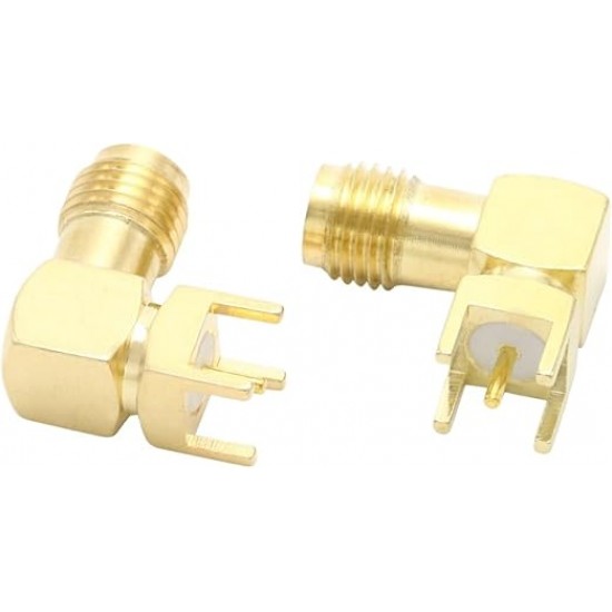 SMA Male Connector - Right Angle - PCB Mount SMA Male Connector - Right Angle - PCB Mount