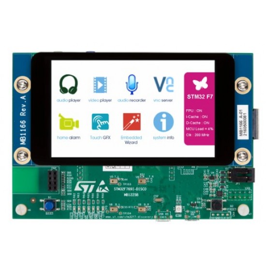 STM32F769I-DISCO Discovery Kit with STM32F769NI MCU STM32F769I-DISCO Discovery Kit with STM32F769NI MCU