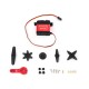 WP5320 20kg.cm 7.4V Large Torque 180° Digital Servo, Copper Gear, Comes With Multiple Servo Arms For Flexible Assembly, Waterproof And Dustproof