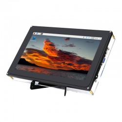 10.1inch Capacitive Touch Screen LCD (F) with Case, 1024×600, HDMI, Various Systems & Devices Support 10.1inch Capacitive Touch Screen LCD (F) with Case, 1024×600, HDMI, Various Systems & Devices Support