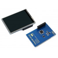 Waveshare 3.5inch Resistive Touch Display (C) for Raspberry Pi, 480×320, 125MHz High-Speed SPI