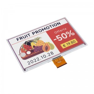 7.3inch ACeP 7-Color e-Paper E-Ink Raw Display, 800×480 Pixels 7.3inch ACeP 7-Color e-Paper E-Ink Raw Display, 800×480 Pixels