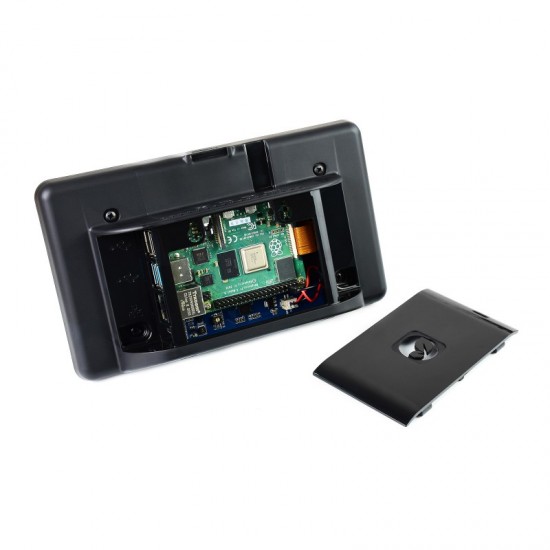 Waveshare 7inch Capacitive Touch Display for Raspberry Pi, with Protection Case, MIPI DSI Interface, 800×480