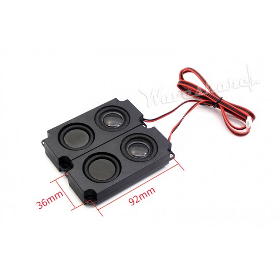 8Ω 5W Stereo Speaker - Set of 2 - 100mm x 45mm x 21 mm