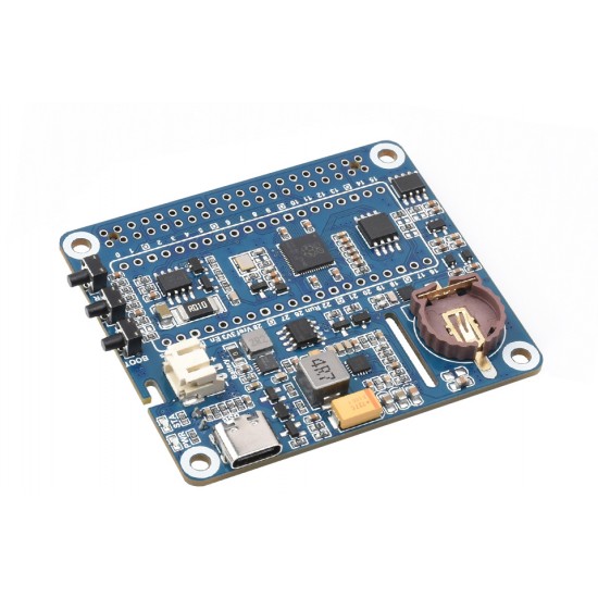 Waveshare Power Management HAT (B) for Raspberry Pi RP2040 Onboard