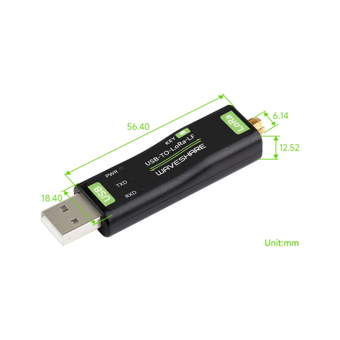 Usb Lora Module Buy USB to LoRa Data Transfer Module, Based On SX1262, 850~930MHz, TCXO ...
