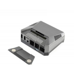 Argon ONE V2: Premium Aluminum Case for Raspberry Pi 4 with Shutdown Power Button, Full Sized HDMI