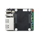Mini Dual Gigabit Ethernet Base Board Designed for Raspberry Pi Compute Module 4