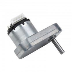 L-shaped Permanent Magnet DC Gear Motor, Magnetic Hall Encoder, All-metal Gear Motor