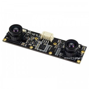 Waveshare IMX219-83 Stereo Camera, 8MP Binocular Camera Module, Depth Vision Waveshare IMX219-83 Stereo Camera, 8MP Binocular Camera Module, Depth Vision