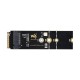 M.2 M KEY To A KEY Adapter, for PCIe Devices, Supports USB Conversion