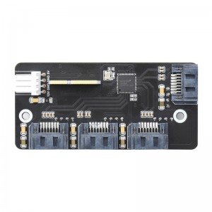 PCIe TO 4-Ch SATA 3.0 Expander, 6Gpbs High-speed SATA Interface, Supports CM4