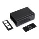 DIN Rail Aluminum Case for Raspberry Pi 4, with Cooling Fan and Heatsinks