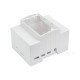 DIN Rail ABS Case for Raspberry Pi 4, Large Inner Space, Injection Moduling