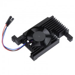 Dedicated All-In-One aluminum alloy cooling fan for Raspberry Pi 4B, PWM speed adjustment, better cooling Dedicated All-In-One aluminum alloy cooling fan for Raspberry Pi 4B, PWM speed adjustment, better cooling